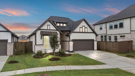 New construction Single-Family house 14806 Buffalo Head St, Mont Belvieu, TX 77523 plan Hampton 50′ Lot - image