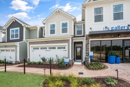 New construction Townhouse house 215 Anise Ln, Garner, NC 27529 Claymore- photo 0