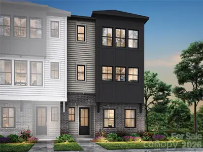 New construction Townhouse house 13018 Lucy Park Ln, Charlotte, NC 28277 plan Regent - image