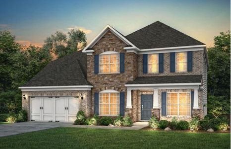 New construction Single-Family house 5258 Mulberry Pass Court, Hoschton, GA 30548 Riverton- photo 0