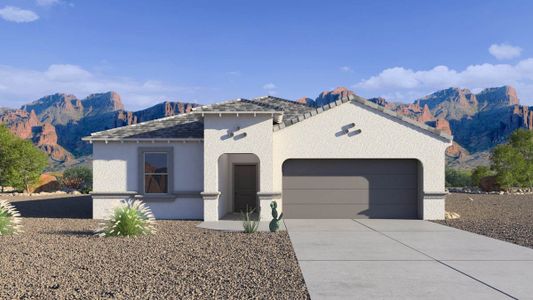 New construction Single-Family house 1116 West Castle Drive, Casa Grande, AZ 85122 Kingston- photo 0