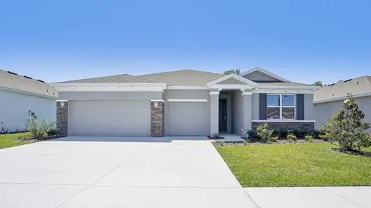 New construction Single-Family house 7590 Gardner St, Brooksville, FL 34613 plan Camden - image
