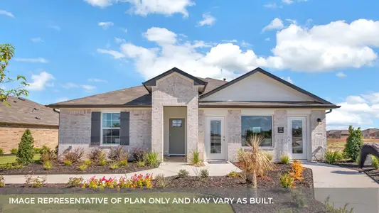 New construction Single-Family house 1840 Dandy Brush Dr, Leander, TX 78641 plan The Irvine - image