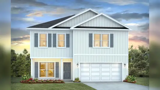 New construction Single-Family house 46 Ann Magnolia Ln, Santa Rosa Beach, FL 32459 plan Princeton - image