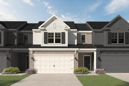 New construction Townhouse house 1311 Park Center Cir, Austell, GA 30168 plan Bayberry - image