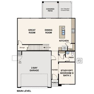 New construction Single-Family house 18225 W Calle Lejos, Surprise, AZ 85387 plan Nightingale - image