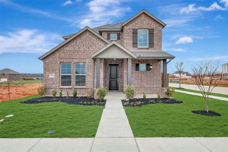 New construction Single-Family house 2624 Lewisville Rd, Celina, TX 75009 plan Violet - Cottage Series - image