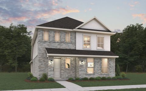 New construction Single-Family house Denton, TX 76226 plan Morris - image