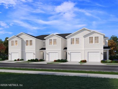 New construction Townhouse house 3622 Luxor Wy, Middleburg, FL 32068 plan Ellis - image