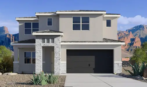 New construction Single-Family house 7439 W Whitehorn Trl, Peoria, AZ 85383 null- photo 0 0