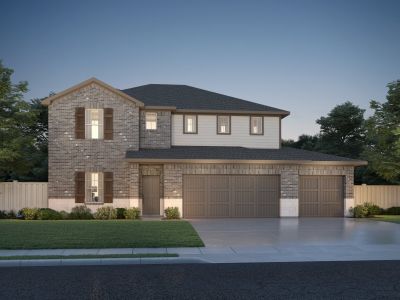 New construction Single-Family house 116 El Cosmico Dr, Kyle, TX 78640 The Kessler- photo 0 0