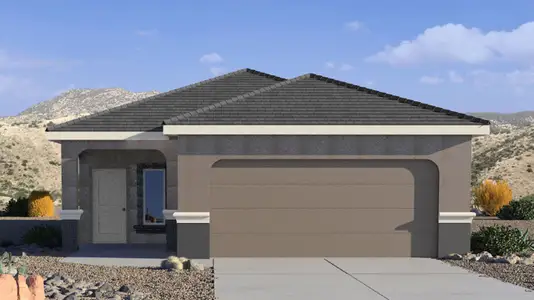 New construction Single-Family house 10118 N Camperi Ln, Marana, AZ 85653 plan Amber - Agave - A30A - image