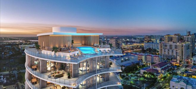 New construction Condo house 1309 S Flagler Dr, Unit Penthouse, West Palm Beach, FL 33401 - image