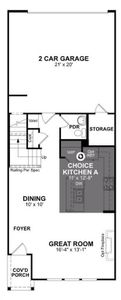 Beazer Homes Bayside Baltic floorplan