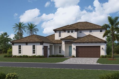 New construction Single-Family house 18465 Foxtail Lp, Venice, FL 34293 plan Reflection - image