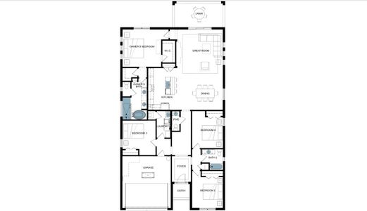 New construction Single-Family house 4108 Sea Marsh Pl, Parrish, FL 34219 plan St. Thomas - image 3