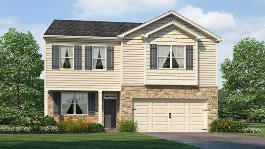 New construction Single-Family house 2624 Indigo Rd, Lithia Springs, GA 30122 plan Penwell - image