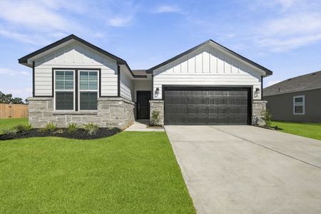 New construction Single-Family house 1896 Redwood Ln, Dayton, TX 77535 plan Barton - image