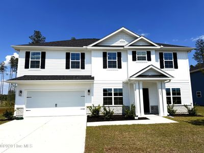 New construction Single-Family house 805 Hidden Bridge Dr, Jacksonville, NC 28546 plan 2913 - image