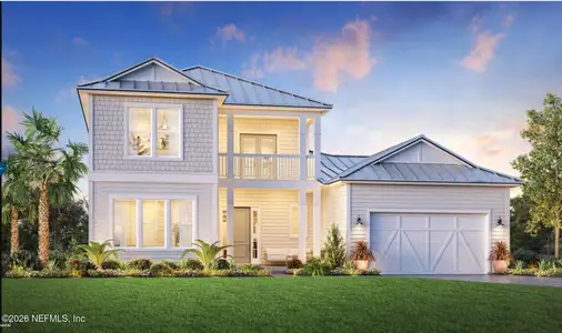 New construction Single-Family house 1017 Pantano Dr, St. Augustine, FL 32095 - image