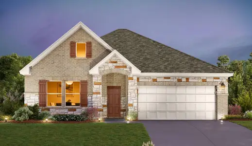 New construction Single-Family house 185 Coleto Trl, Cedar Creek, TX 78602 Lancaster- photo 0