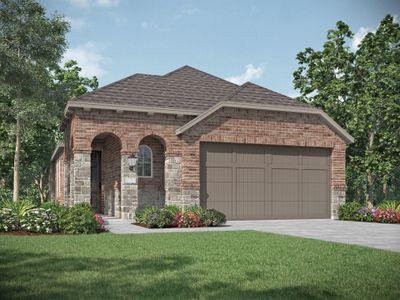 New construction Single-Family house Manvel, TX 77578 plan Carlton - image