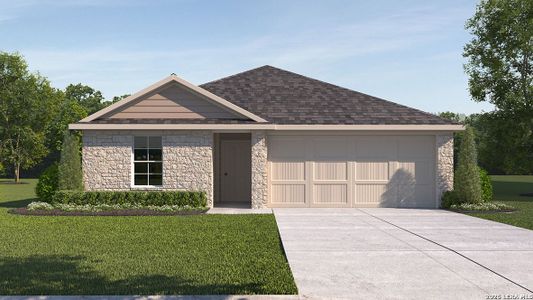 New construction Single-Family house 21170 Boulder Flts, San Antonio, TX 78266 - image