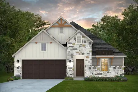 New construction Single-Family house 2038 Knippa, San Antonio, TX 78253 plan Denali - image
