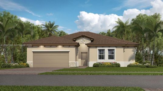 New construction Single-Family house 2977 Se 25 Ave, Homestead, FL 33035 plan Compass - image