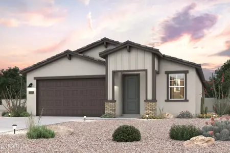 New construction Single-Family house 22956 W Monona Ln, Surprise, AZ 85387 plan Raven - image