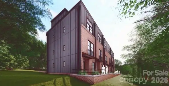 New construction Townhouse house 608 E 16Th St, Charlotte, NC 28206 - image