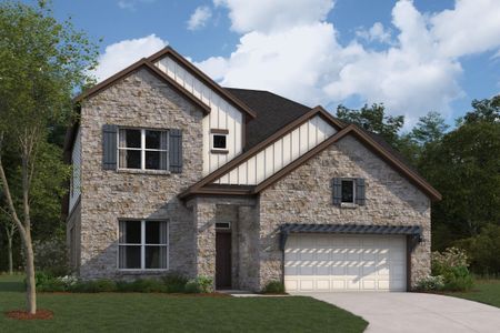 New construction Single-Family house 1403 N Roger Hanks Pkwy, Dripping Springs, TX 78620 plan Trinity II - Signature II Series - image