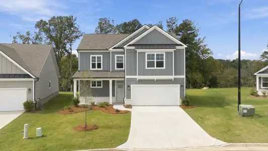 New construction Single-Family house 91 Lakeview Pt, Dallas, GA 30157 plan Belfort - image