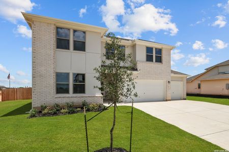 New construction Single-Family house 17434 Yellow Pine Dr, Elmendorf, TX 78112 plan Donley - image