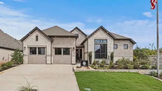New construction Single-Family house 320 Vale Run, Kyle, TX 78640 plan Drios - image