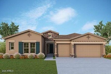 New construction Single-Family house 21611 W Mariposa St, Buckeye, AZ 85396 The Sidewinder- photo 0 0