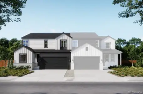 New construction Duplex house 16426 Lone Wolf Pl, Parker, CO 80134 - image
