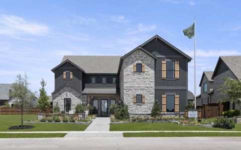 New construction Single-Family house 2109 Tupelo Trl, Flower Mound, TX 76226 plan Regency - image