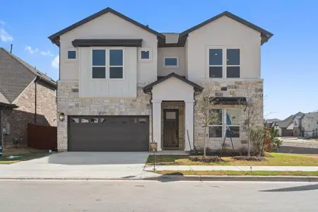 New construction Single-Family house 1313 Robin Trl, Round Rock, TX 78681 plan Santa Cruz - image
