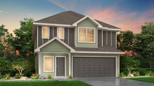 New construction Single-Family house 2504 Hawks Eye Dr, Conroe, TX 77301 plan The Auburn - image