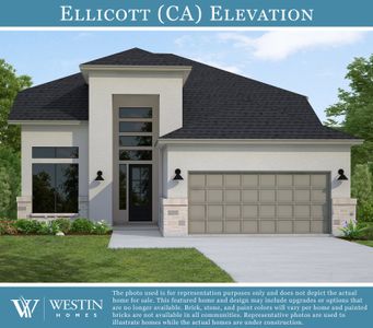 New construction Single-Family house 220 Star Rush Trl, Georgetown, TX 78633 plan The Ellicott - image