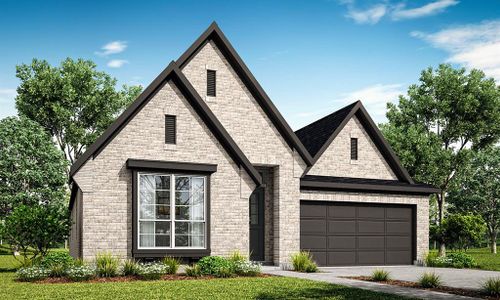 New construction Single-Family house 30219 Gold Finch Pl, Fulshear, TX 77441 Orvieto- photo 0