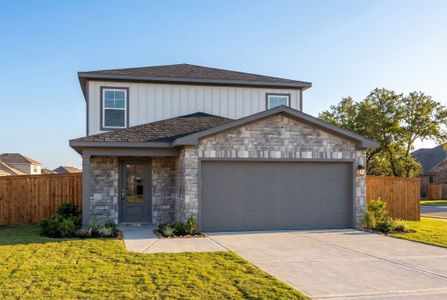 New construction Single-Family house 201 Harlingen Dr, Magnolia, TX 77354 plan The San Marcos - image