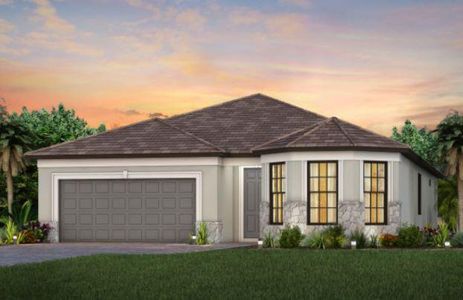 New construction Single-Family house 10266 Sw Sarcoline Drive, Unit Palmary, Port Saint Lucie, FL 34987 - photo 0