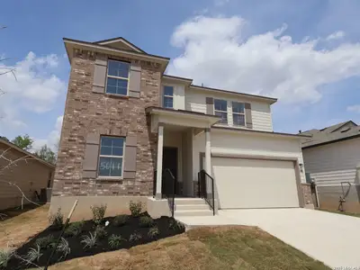 New construction Single-Family house 5011 Agave Blue Ln, San Antonio, TX 78222 plan Harrison - image