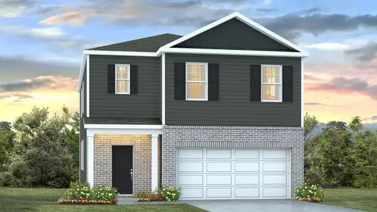 New construction Single-Family house 1047 Rampart Ct, Lugoff, SC 29078 plan ROBIE - image