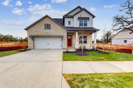 New construction Single-Family house 3904 Fulton Dr, Leander, TX 78641 Franklin II- photo 0 0