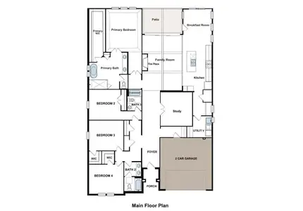 New construction Single-Family house 1617 Rolling Heights Ln, Fort Worth, TX 76008 plan Lincoln - image
