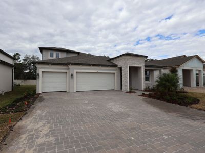 New construction Single-Family house 2169 Clary Sage Dr, Spring Hill, FL 34609 plan Corina III Bonus - image