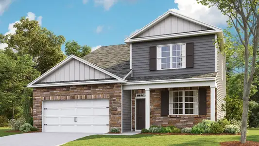 New construction Single-Family house 4072 Amelia Ln, White House, TN 37188 plan Salem - image